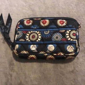Vera Bradley floral/owl wallet
